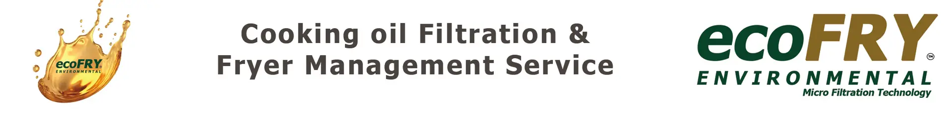 ecoFRY Environmental cooking oil filtration and fryer management service
