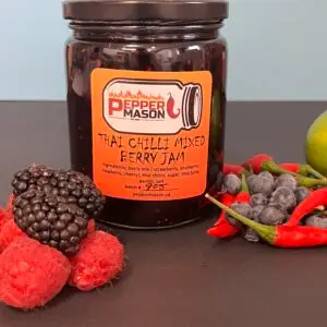Thai chilli mixed berry jam