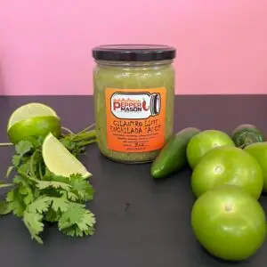 Cilantro lime enchilada sauce