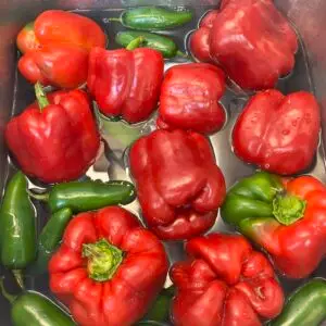 Pepper Mason, jalapeño and red pepper