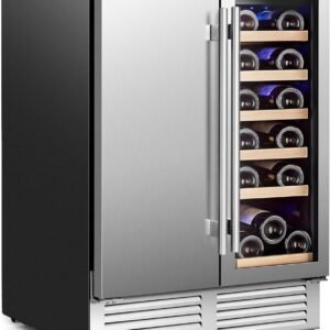 COSTWAY Wine and Beverage Refrigerator