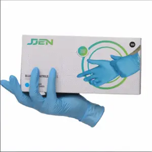 Disposable Nitrile Examination Gloves Powder free MDR 100pcs/box