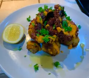 Charred-Octopus-with-Smoked-Paprika-Aioli-