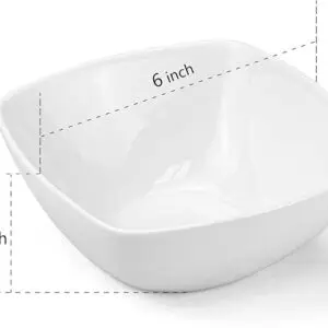 Foraineam Porcelain Square Bowls