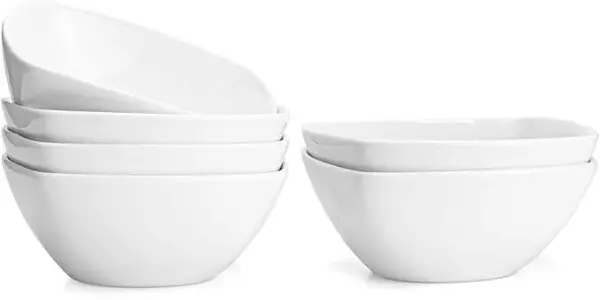 Foraineam Porcelain Square Bowls