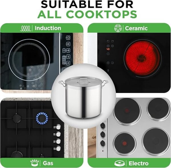 NutriChef Stock pot all cooktops
