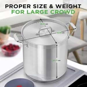 Nutrichef stock pot dimensions