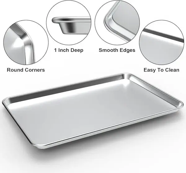 Commercial baking sheet dimensions